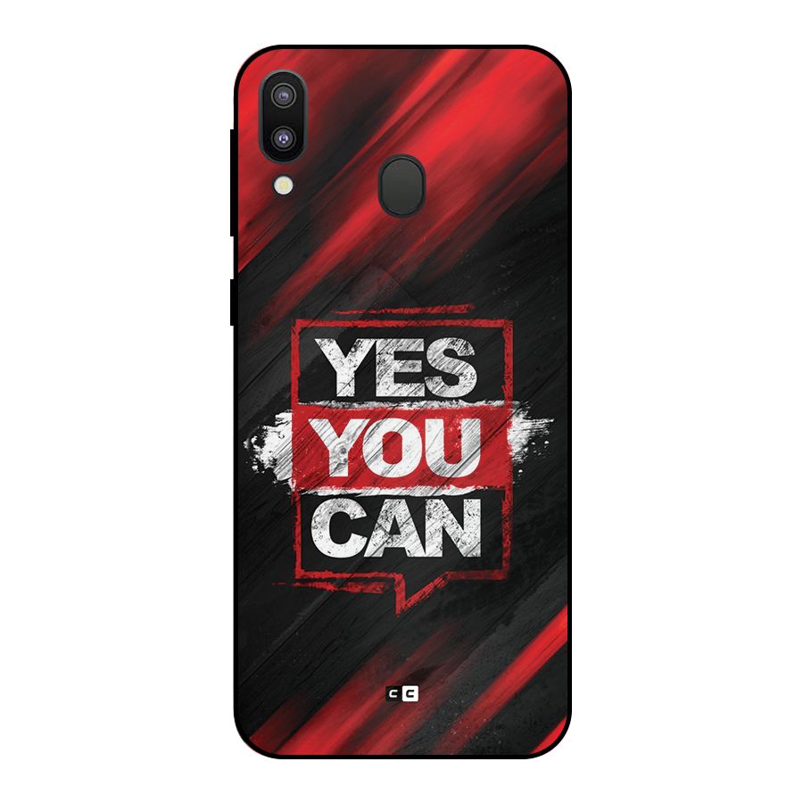 Stay Motivated Metal Back Case for Galaxy M20