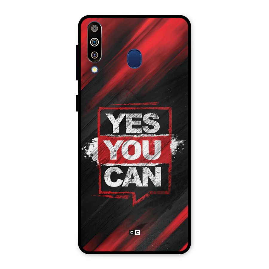 Stay Motivated Metal Back Case for Galaxy M30