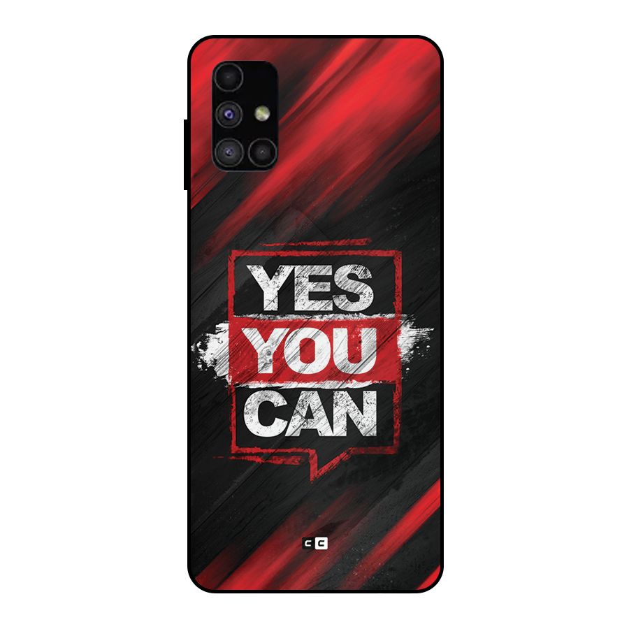 Stay Motivated Metal Back Case for Galaxy M51