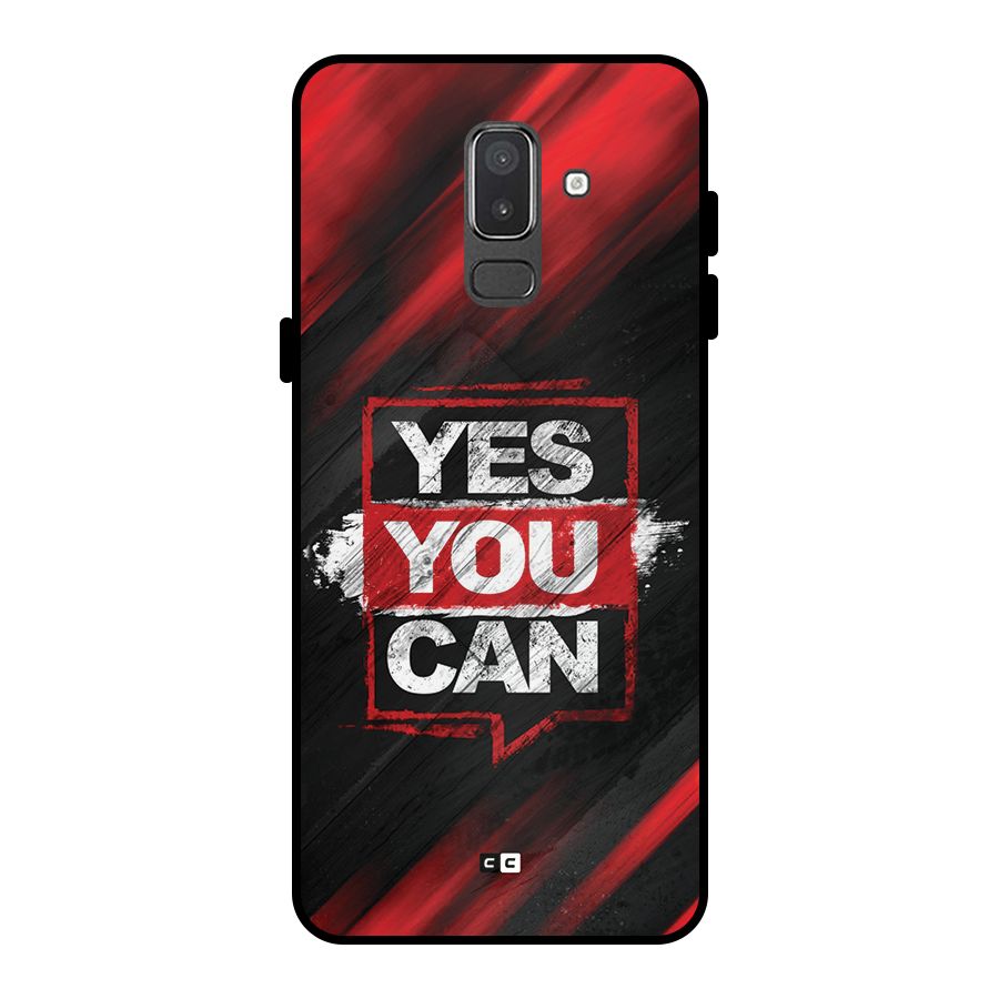 Stay Motivated Metal Back Case for Galaxy On8 (2018)