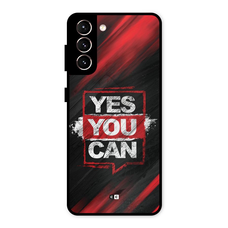 Stay Motivated Metal Back Case for Galaxy S21 5G