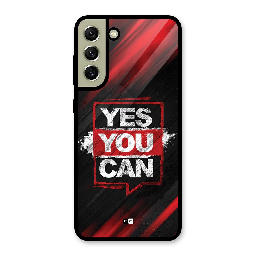 Stay Motivated Metal Back Case for Galaxy S21 FE 5G (2023)