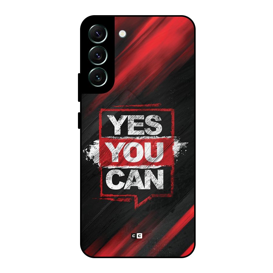 Stay Motivated Metal Back Case for Galaxy S22 Plus 5G