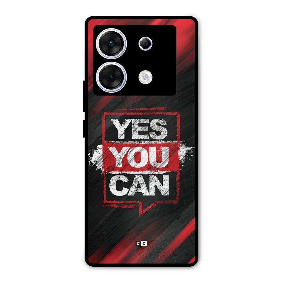 Stay Motivated Metal Back Case for Infinix Zero 30 5G