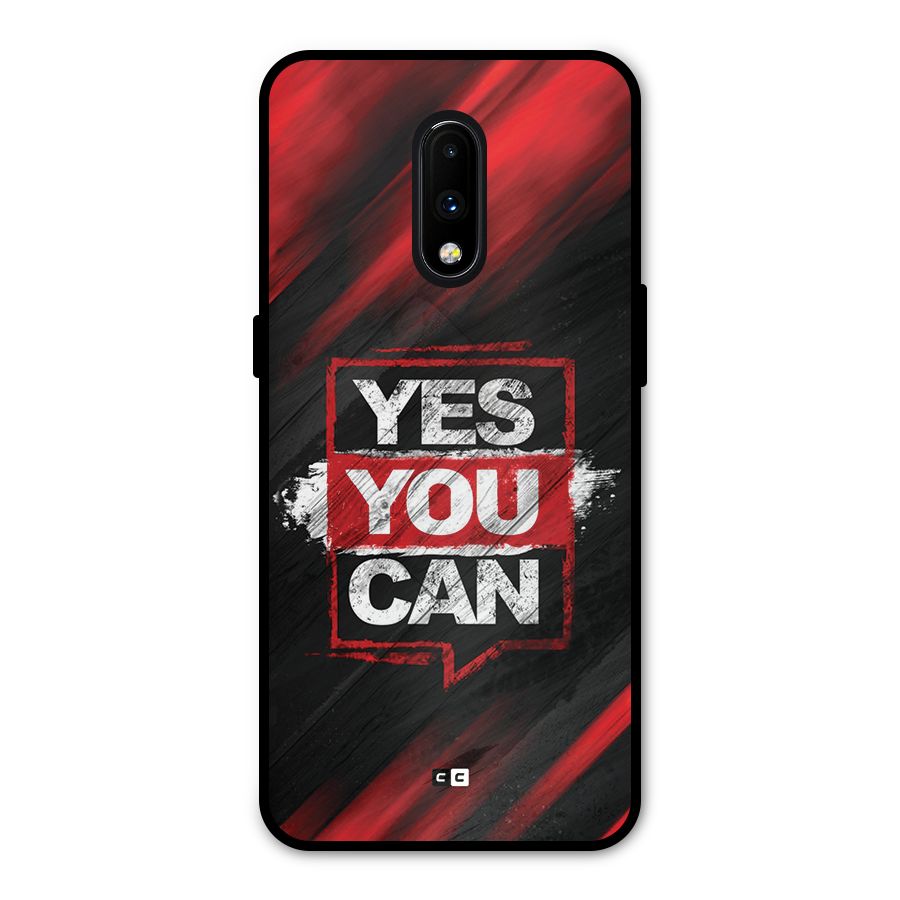 Stay Motivated Metal Back Case for OnePlus 7