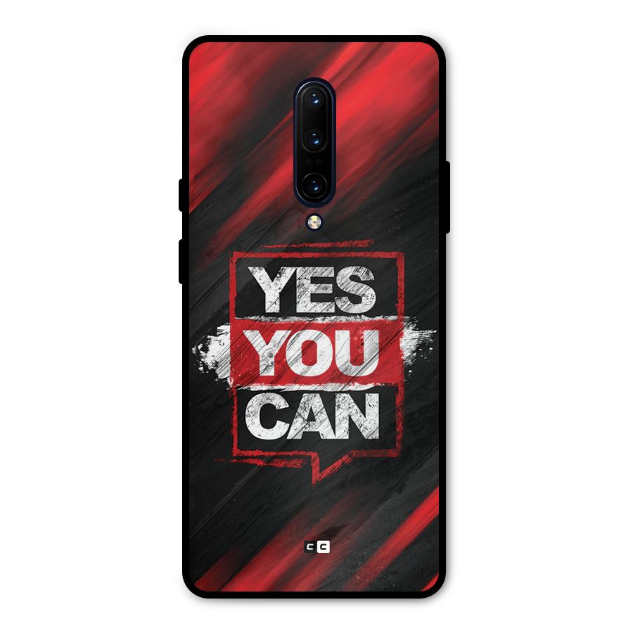 Stay Motivated Metal Back Case for OnePlus 7 Pro
