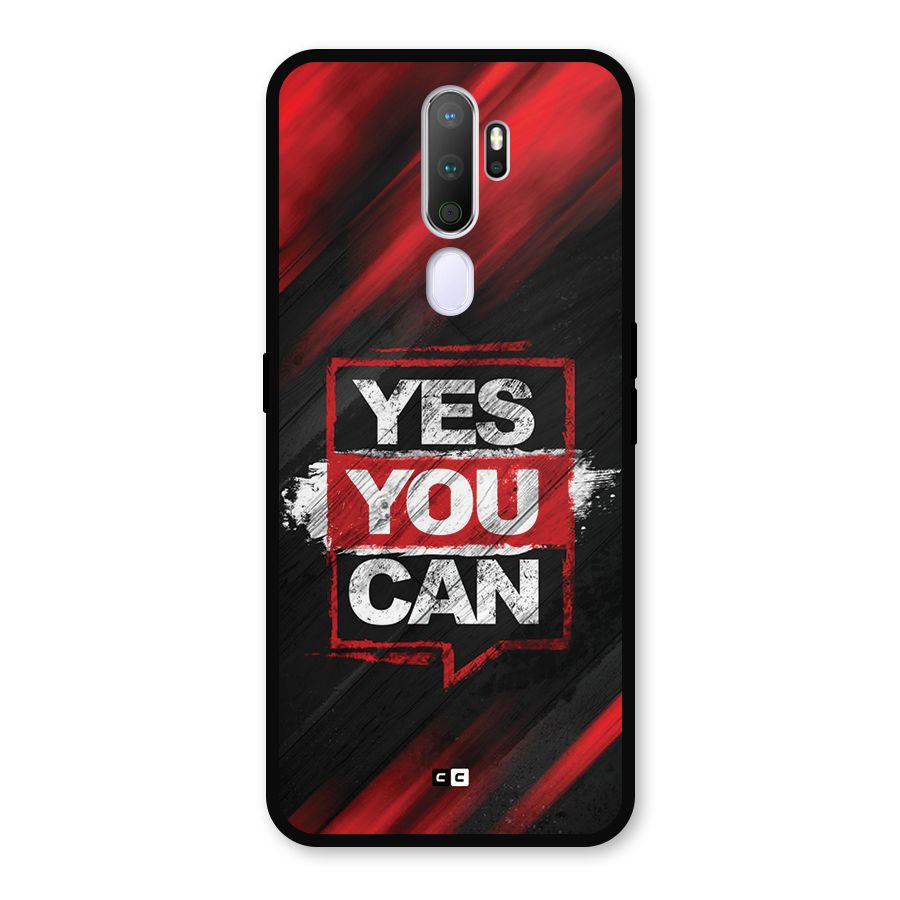 Stay Motivated Metal Back Case for Oppo A9 (2020)
