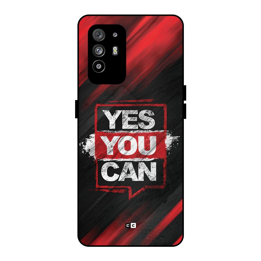 Stay Motivated Metal Back Case for Oppo F19 Pro Plus 5G