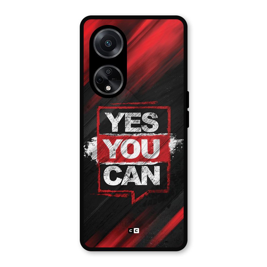 Stay Motivated Metal Back Case for Oppo F23