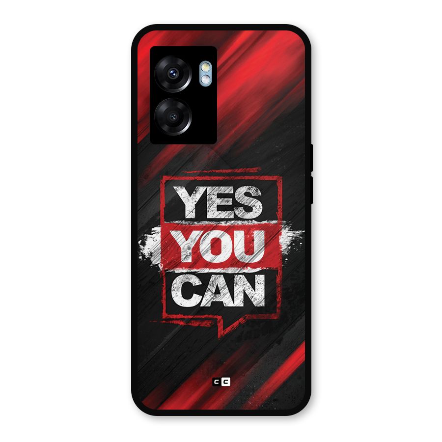 Stay Motivated Metal Back Case for Oppo K10 (5G)