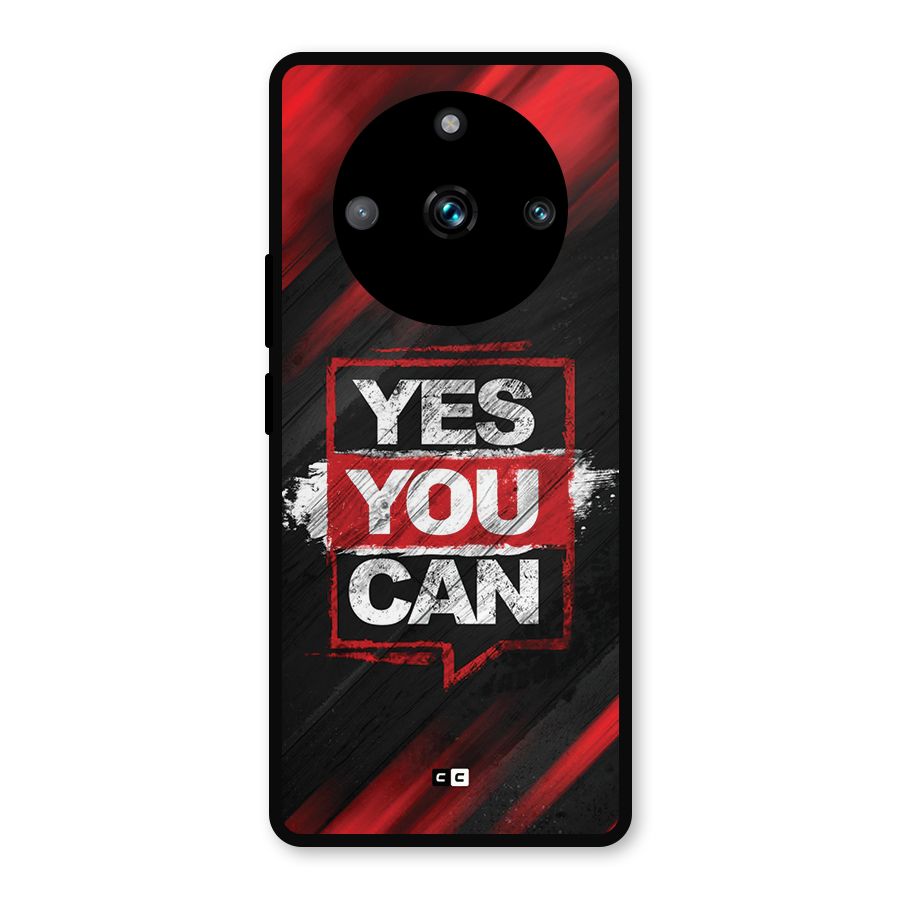Stay Motivated Metal Back Case for Realme 11 Pro