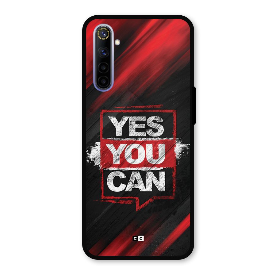 Stay Motivated Metal Back Case for Realme 6i