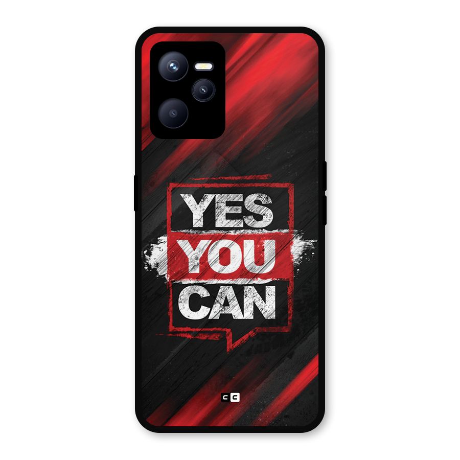 Stay Motivated Metal Back Case for Realme C35