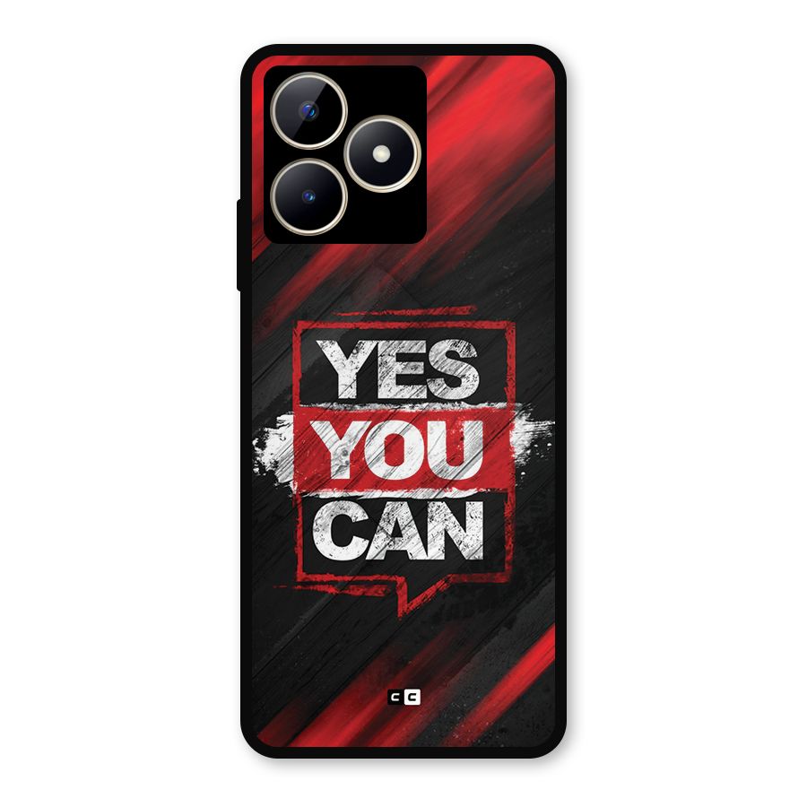 Stay Motivated Metal Back Case for Realme C53