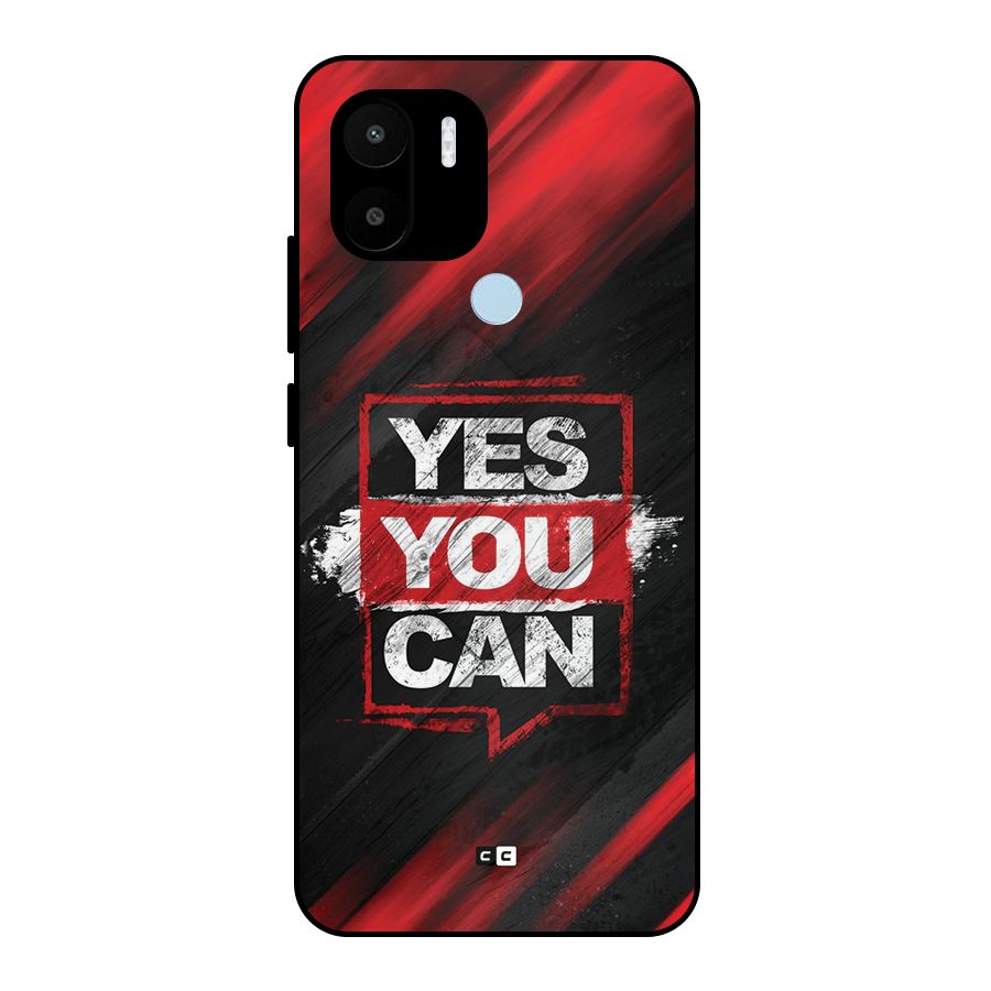Stay Motivated Metal Back Case for Redmi A2 Plus