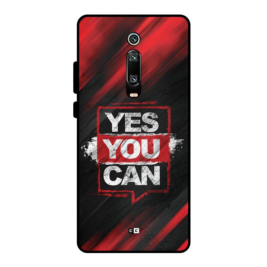 Stay Motivated Metal Back Case for Redmi K20