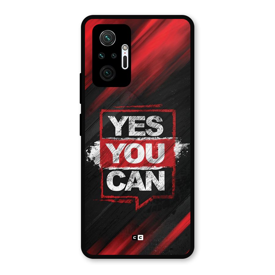 Stay Motivated Metal Back Case for Redmi Note 10 Pro Max