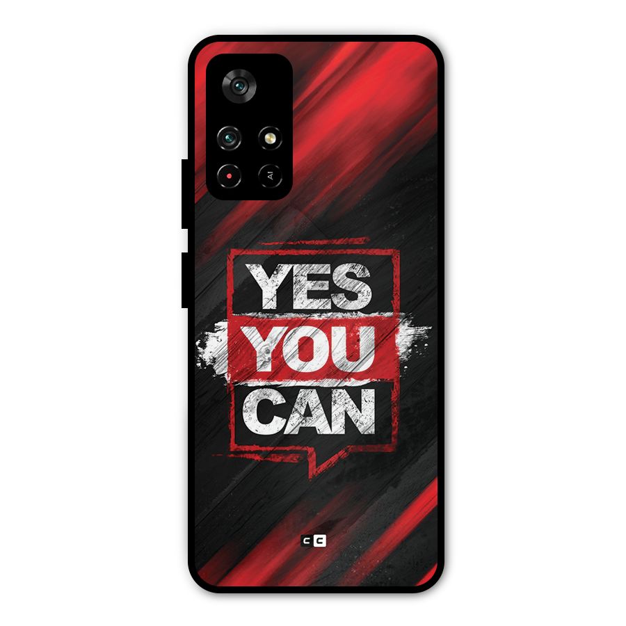 Stay Motivated Metal Back Case for Redmi Note 11T 5G