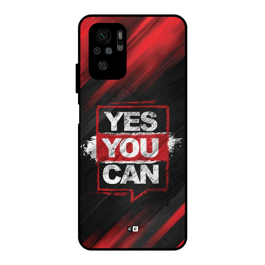 Stay Motivated Metal Back Case for Redmi Note 11 SE