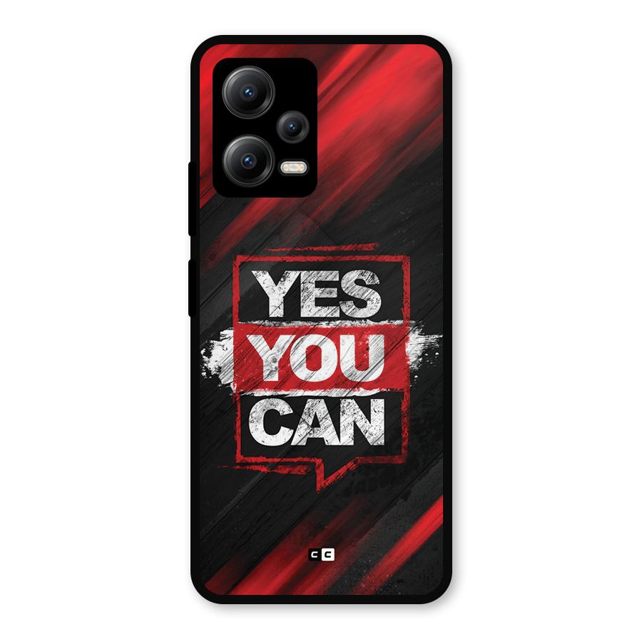Stay Motivated Metal Back Case for Redmi Note 12 5G