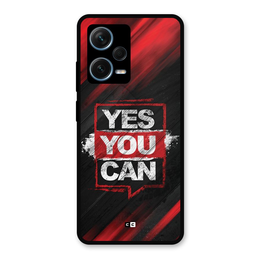 Stay Motivated Metal Back Case for Redmi Note 12 Pro Plus 5G