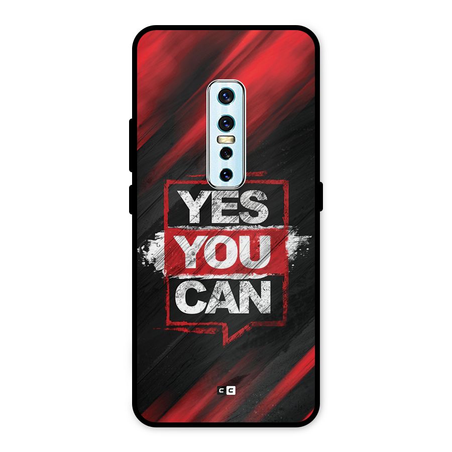 Stay Motivated Metal Back Case for Vivo V17 Pro