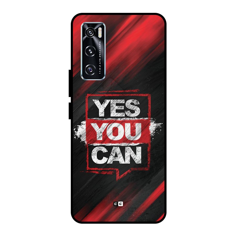 Stay Motivated Metal Back Case for Vivo V20 SE