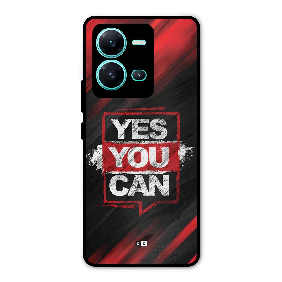 Stay Motivated Metal Back Case for Vivo V25
