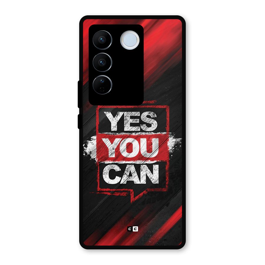 Stay Motivated Metal Back Case for Vivo V27
