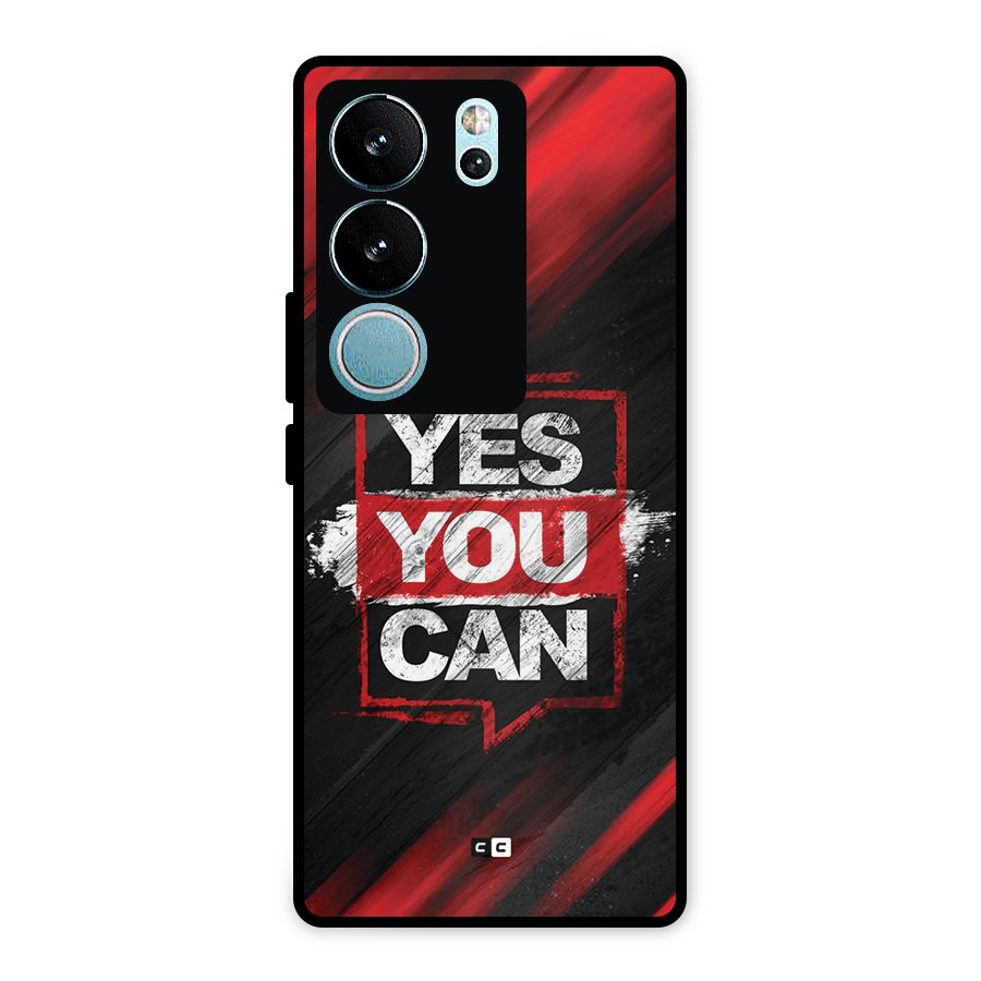 Stay Motivated Metal Back Case for Vivo V29