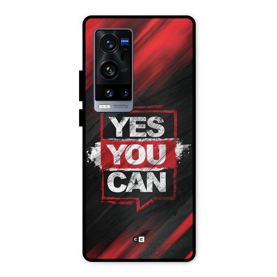 Stay Motivated Metal Back Case for Vivo X60 Pro Plus
