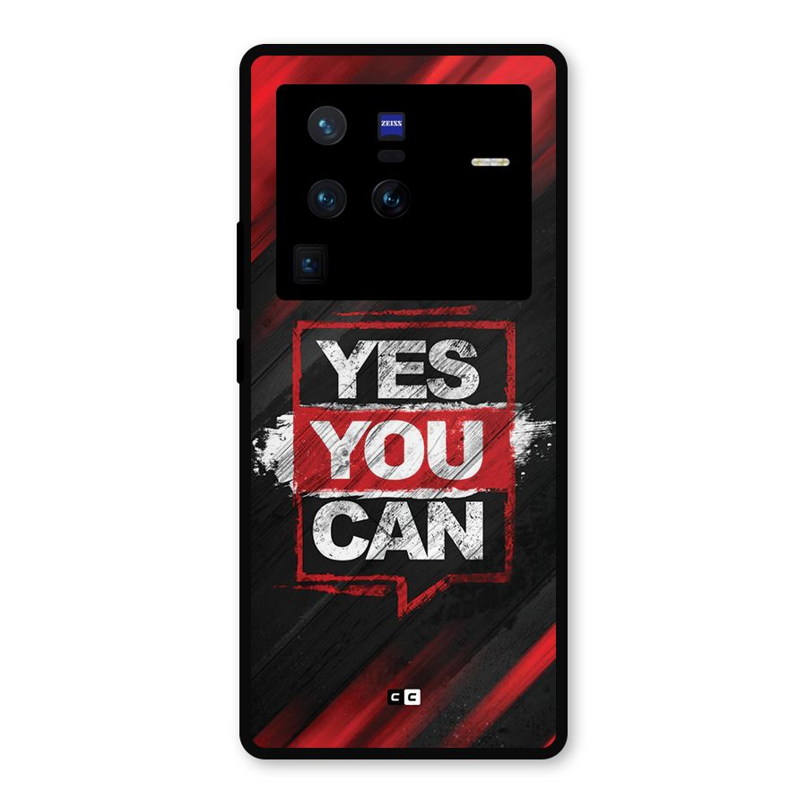 Stay Motivated Metal Back Case for Vivo X80 Pro