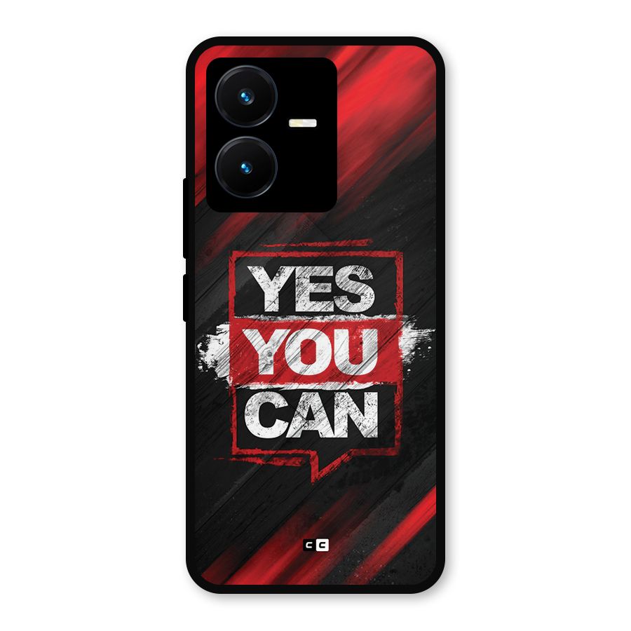 Stay Motivated Metal Back Case for Vivo Y22