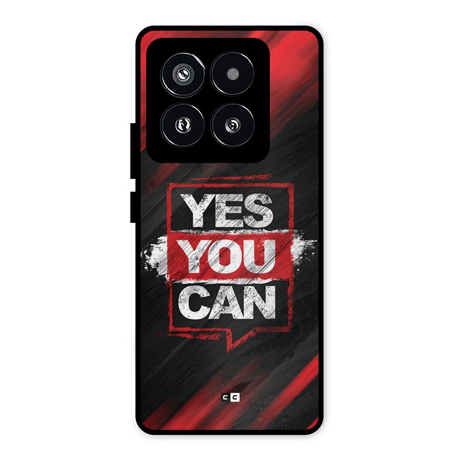 Stay Motivated Metal Back Case for Xiaomi 14 Pro