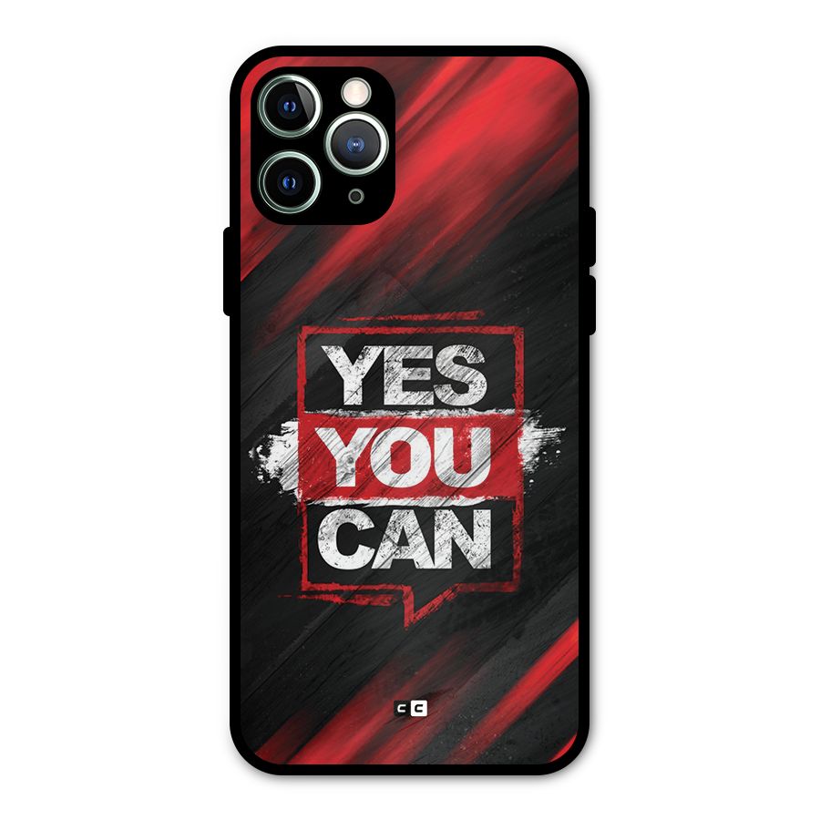 Stay Motivated Metal Back Case for iPhone 11 Pro Max