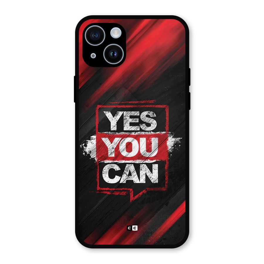 Stay Motivated Metal Back Case for iPhone 14