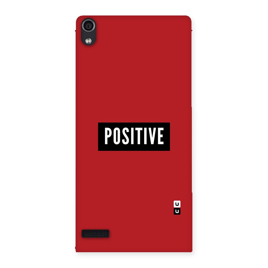 Stay Positive Back Case for Ascend P6