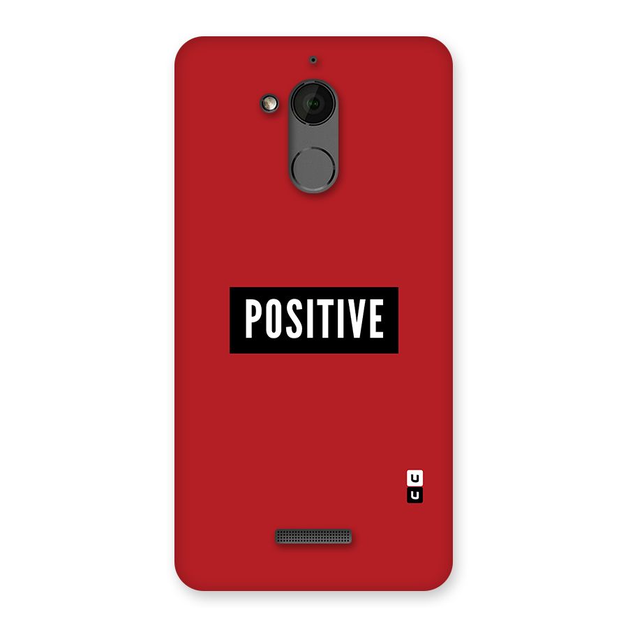 Stay Positive Back Case for Coolpad Note 5