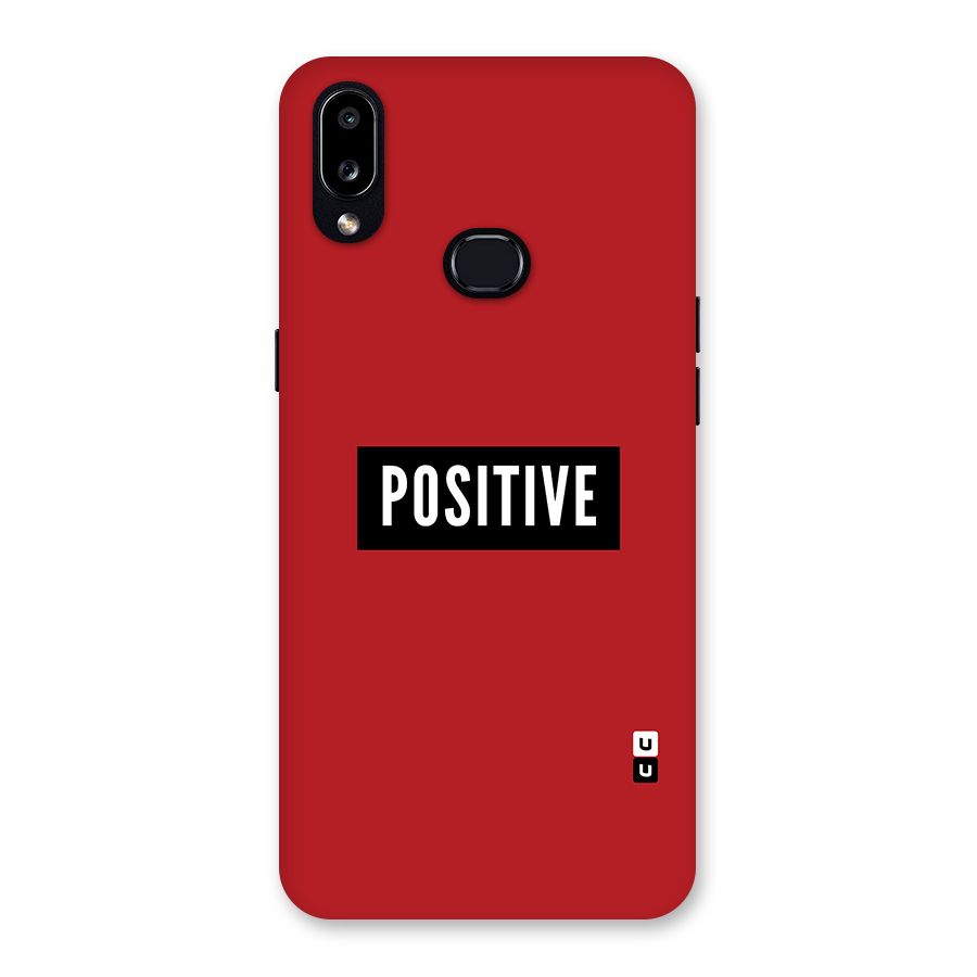 Stay Positive Back Case for Galaxy A10s