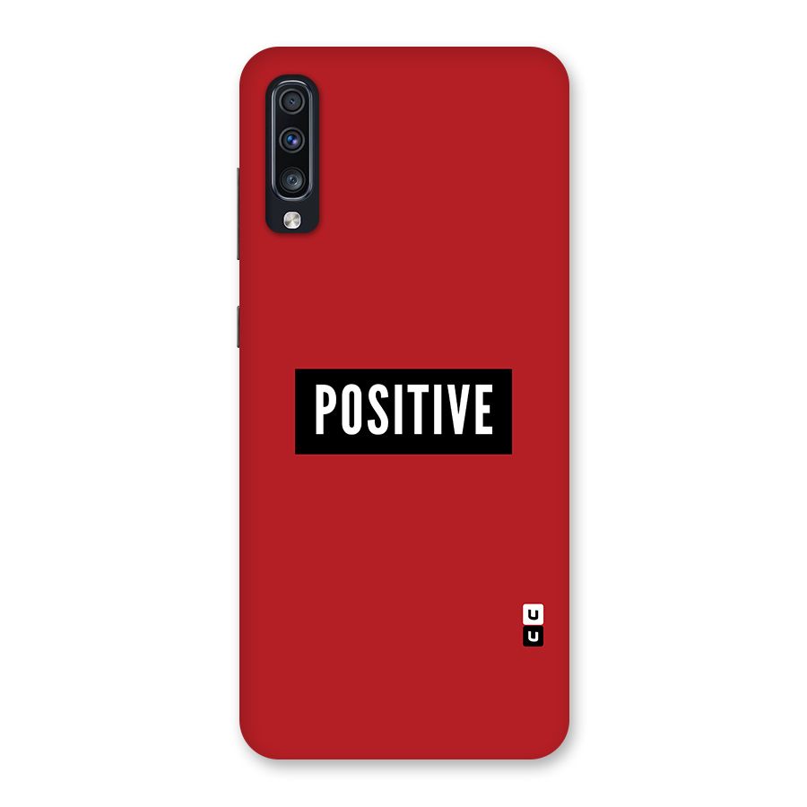 Stay Positive Back Case for Galaxy A70s