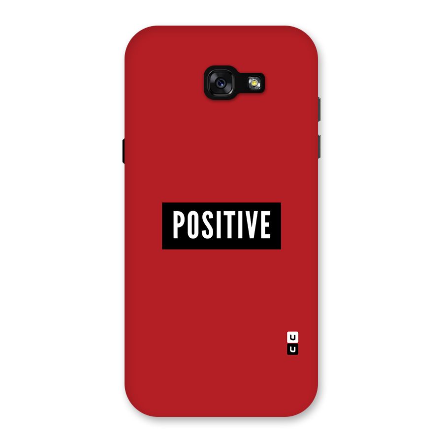 Stay Positive Back Case for Galaxy A7 (2017)