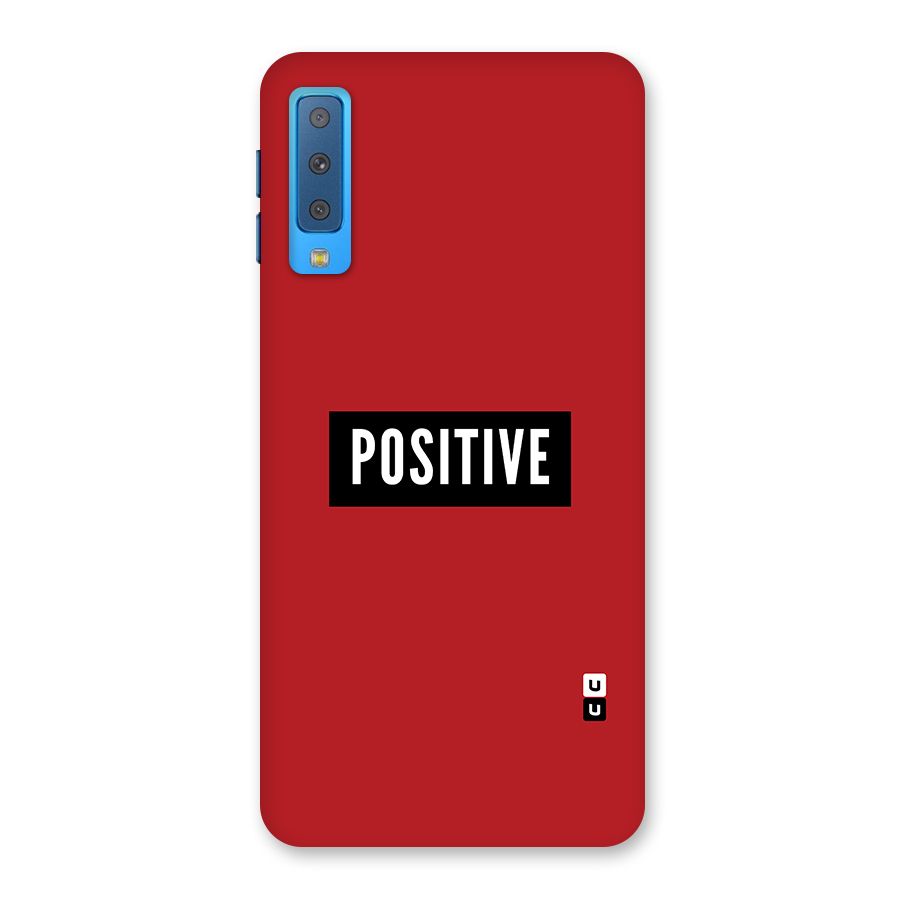 Stay Positive Back Case for Galaxy A7 (2018)