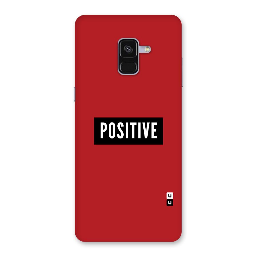Stay Positive Back Case for Galaxy A8 Plus