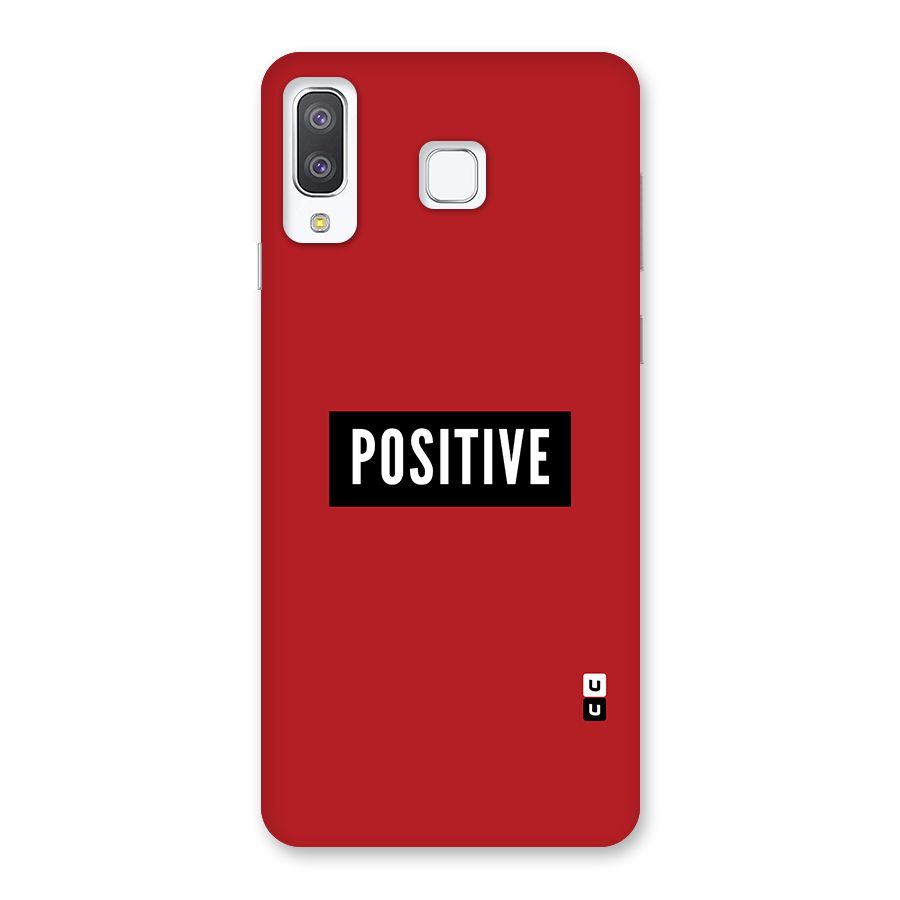 Stay Positive Back Case for Galaxy A8 Star