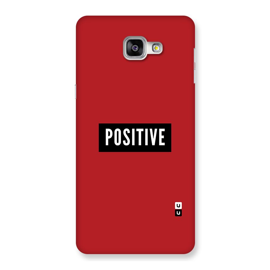 Stay Positive Back Case for Galaxy A9