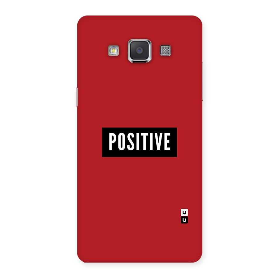 Stay Positive Back Case for Galaxy Grand Max