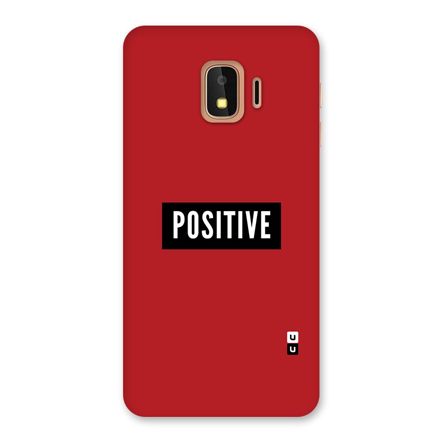 Stay Positive Back Case for Galaxy J2 Core