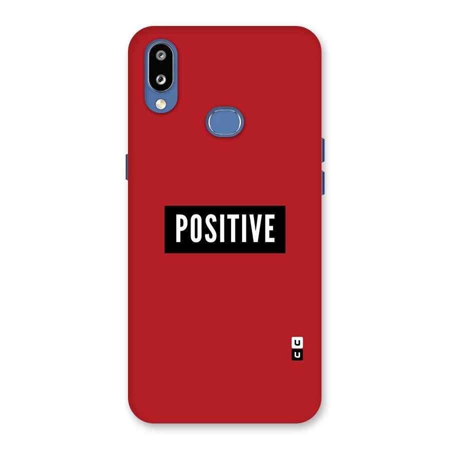 Stay Positive Back Case for Galaxy M01s