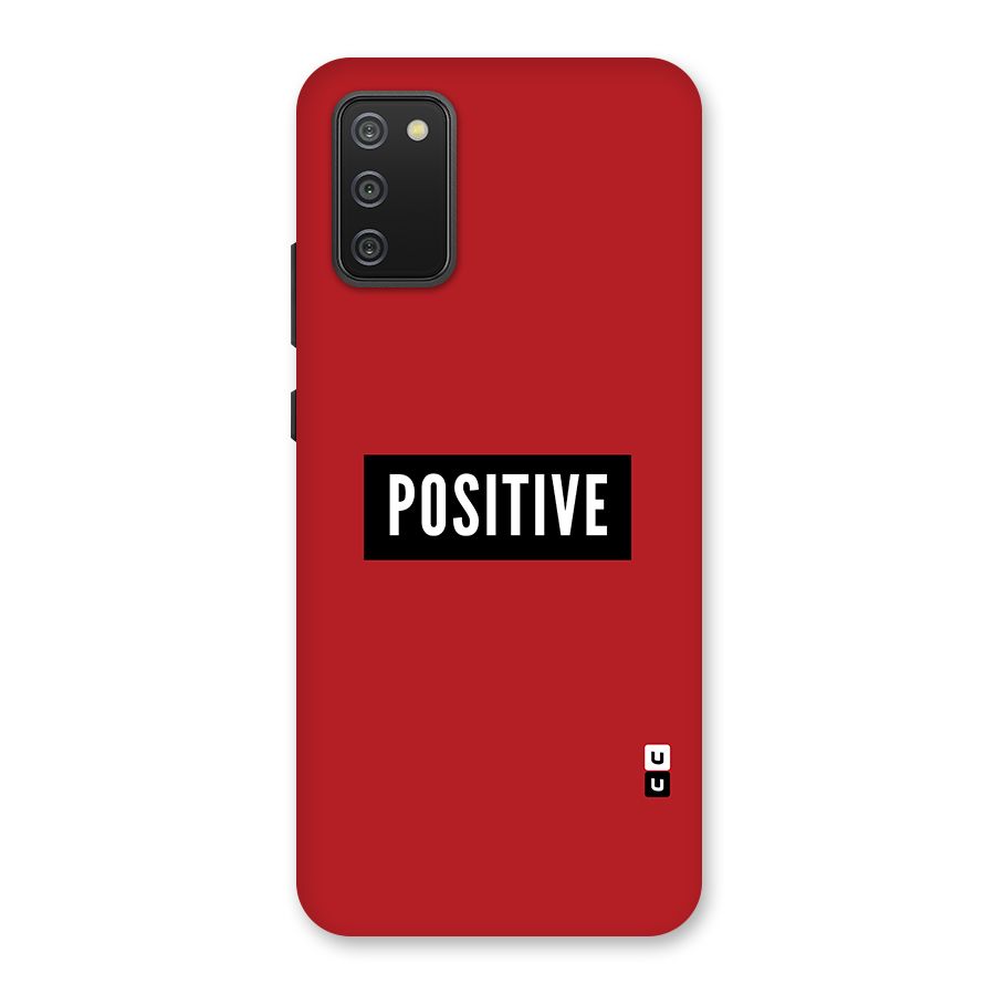 Stay Positive Back Case for Galaxy M02s