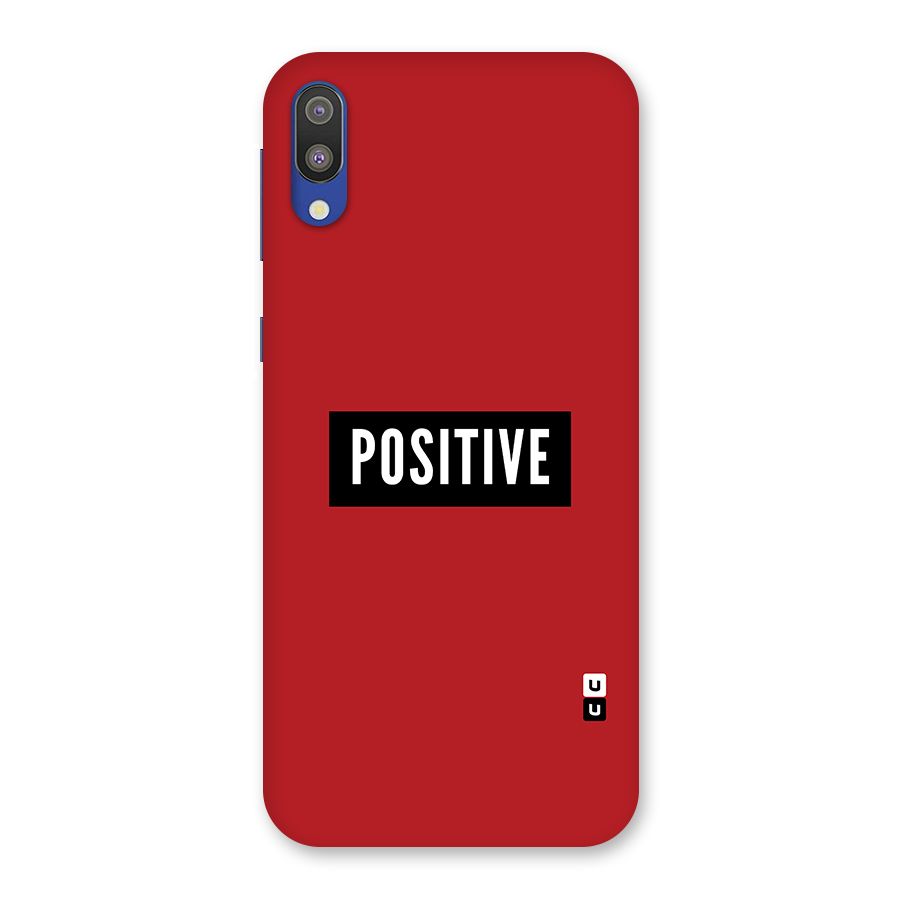 Stay Positive Back Case for Galaxy M10